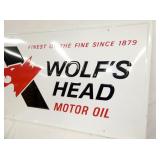 VIEW 3 SELF FRAMED WOLFS HEAD