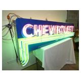 VIEW 7 CLOSEUP CHEVROLET NEON SIGN