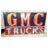 MODERN GMC TRUCKS NEON SIGN