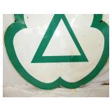 VIEW 5 PORC. 6FT. CLOVER SIGN