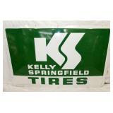 EMB. KELLY SPRINGFIELD TIRES SIGN