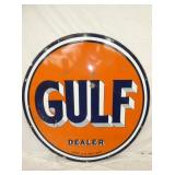 VIEW 3 PORC. 5 1/2FT. GULF SIGN