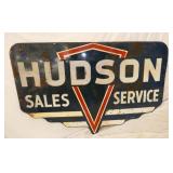 1950 DS HUDSON SALES SERVICE SIGN