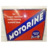 PORC. MOTORINE OILS SIGN
