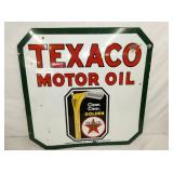 PORC. DS TEXACO MOTOR OIL SIGN