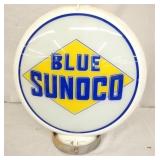 13IN BLUE SUNOCO PUMP GLOBE