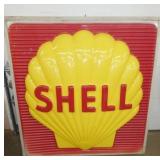 EMB. SHELL STATION SIGN