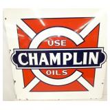 PORC. CHAMPLIN DS OIL SIGN