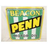PORC. BEACON PENN OIL SIGN