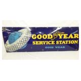 PORC. GOODYEAR SERVICE STATION SIGN