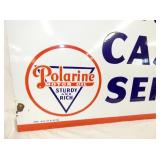 VIEW 3 POLARINE OIL SIGN