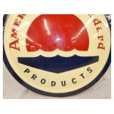 VIEW 3 24IN CONVEX AMERICAN SIGN