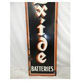 VIEW 3 EMB. EXIDE SIGN