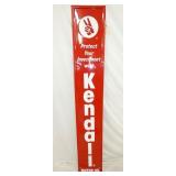 EMB. VERTICAL KENDALL SIGN