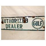 VIEW 3 PORC. GULF DEALER SIGN