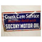 PORC. SONCONY MOTOR OIL SIGN