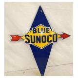 PORC. BLUE SUNOCO PUMP PLATE
