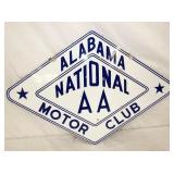 PORC. DS NATIONAL AA MOTOR CLUB SIGN