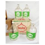 OLD STOCK SUNDROP SYRUP JUGS W/ BOXES