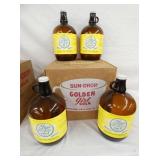 OLD STOCK SUNDROP SYRUP JUGS W/ BOXES