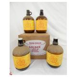 OLD STOCK SUNDROP SYRUP JUGS W/ BOXES
