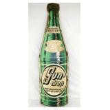 VERTICAL GOLDEN COLA BOTTLE SIGN