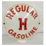 MILK GLASS REGULAR H PUMP GLOBE