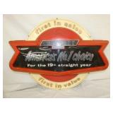 33X26 CHEVROLET LIGHTUP DEALER SIGN