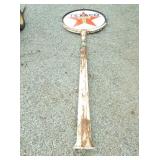 TEXACO SIGN AND POLE