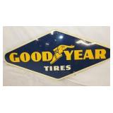 1961 GOODYEAR TIRES SIGN