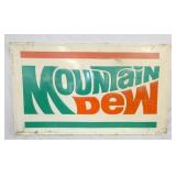 EMB. MOUNTAIN DEW SIGN