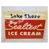 EMB. SEALTEST ICE CREAM SIGN