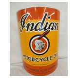 CURVED INDIAN MOTORCYCLE SIGN