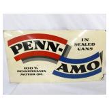 PENN AMO MOTOR OIL SIGN