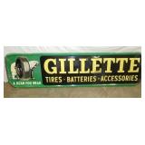 EMB. 1955 GILLETTE TIRES