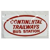 VIEW 3 SIDE 2 PORC. TRAILWAYS BUS SIGN