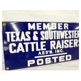 VIEW 2 CLOSEUP B20X10 PORC. SIGN