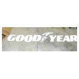 PORC. GOODYEAR LETTERS SIGN