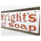 VIEW 3 RIGHTSIDE PORC. SOAP SIGN