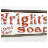 VIEW 4 PORC. WRIGHTS SOAP SIGN
