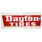 EMB. DAYTON TIRES SIGN