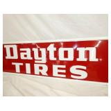 VIEW 3 EMB. DAYTON TIRES SIGN