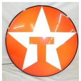 LIGHTED TEXACO CAN SIGN