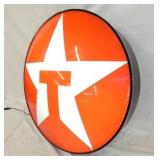 VIEW 4 34IN TEXACO CAN SIGN