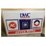DWC JOYCE AUTO CAN SIGN