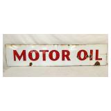 PORC. MOTOR OIL COOKIE CUTTER SIGN