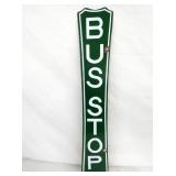 VIEW 3 PORC. BUS STOP SIGN