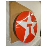 VIEW 2 CLOSEUP TEXACO CAN SIGN