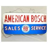 VIEW 4 LIGHTED AMERICAN BOSCH SIGN