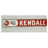 EMB. KENDALL MOTOR OIL SIGN